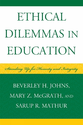 Book cover for Ethical Dilemmas in Education