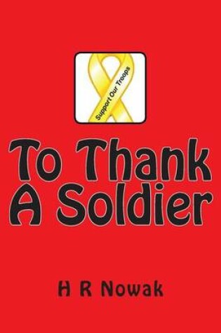 Cover of To Thank A Soldier