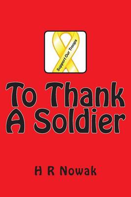 Book cover for To Thank A Soldier