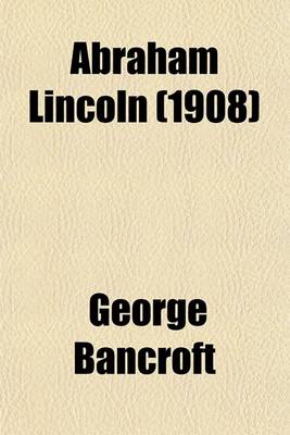 Book cover for Abraham Lincoln (1908)