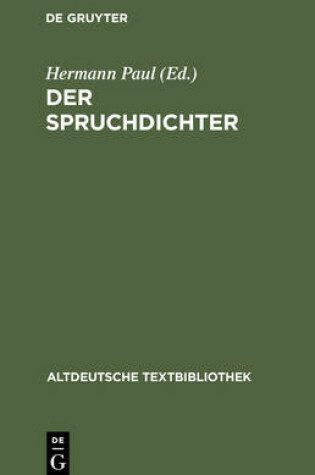 Cover of Gedichte