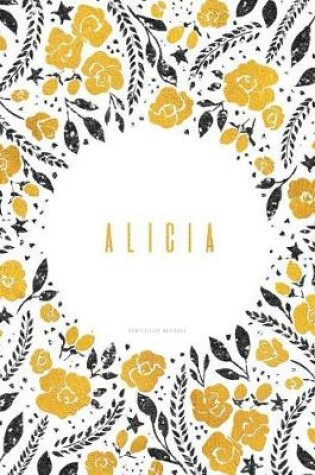 Cover of Alicia. Composition Notebook