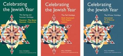 Book cover for Celebrating the Jewish Year, 3-volume set