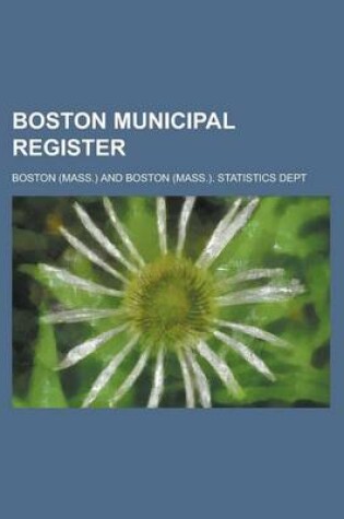 Cover of Boston Municipal Register