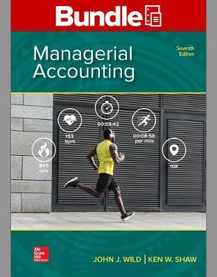 Book cover for Gen Combo Looseleaf Managerial Accounting; Connect Access Card