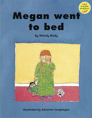 Cover of Beginner 3 Megan went to bed Book 16