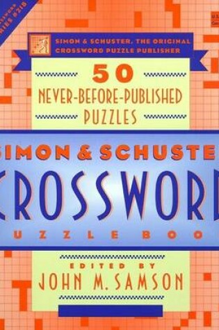 Cover of Simon Schuster Crossword Puzzle Boo