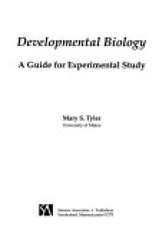 Cover of Developmental Biology