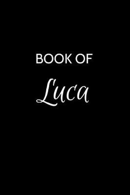 Book cover for Book of Luca