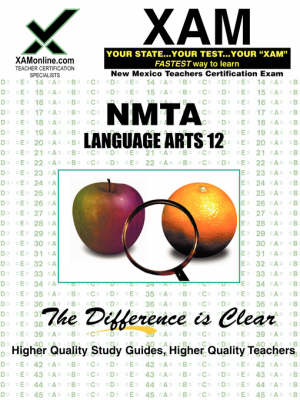 Cover of Nmta Language Arts 12 Teacher Certification Test Prep Study Guide