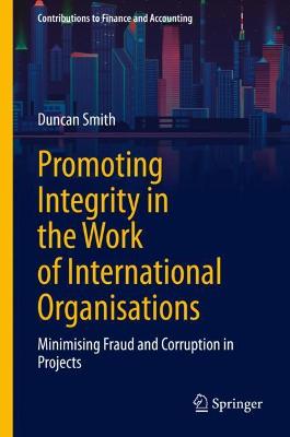 Cover of Promoting Integrity in the Work of International Organisations