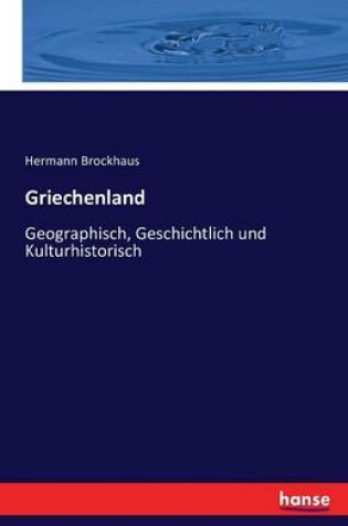 Cover of Griechenland