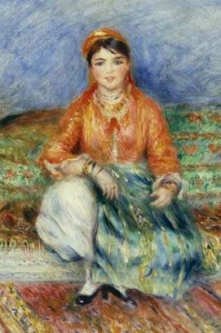 Cover of 150 page lined journal Algerian Girl, 1881 Pierre Auguste Renoir