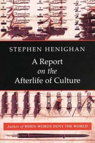 Cover of A Report on the Afterlife of Culture