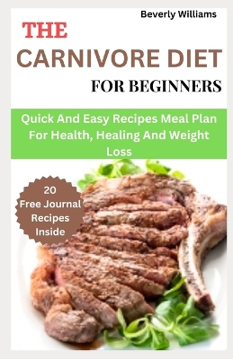 Book cover for The Carnivore Diet For Beginners