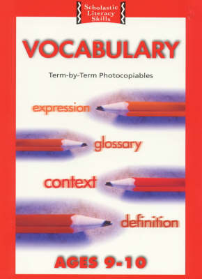Book cover for Vocabulary: Term by Term Photocopiables 9-10