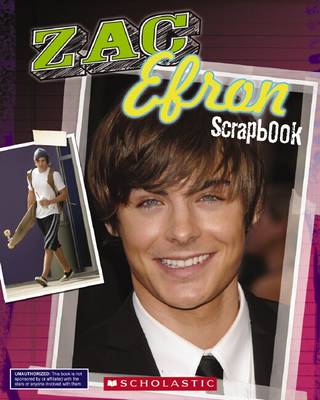 Book cover for Zac Efron Unauthorised Scrapbook