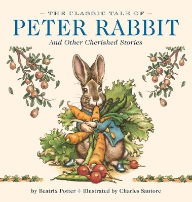 Book cover for The Peter Rabbit Oversized Padded Board Book