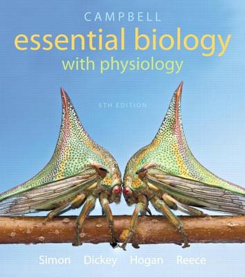 Book cover for Campbell Essential Biology with Physiology Plus Mastering Biology with Etext -- Access Card Package