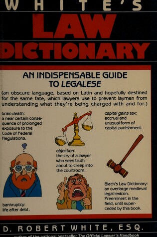 Cover of White's Law Dictionary