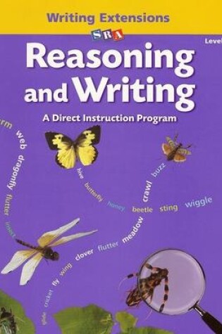 Cover of Reasoning and Writing Level D, Writing Extensions Blackline Masters