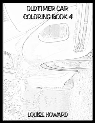 Book cover for Oldtimer Car Coloring book 4