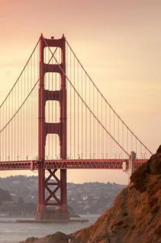 Cover of Golden Gate Bridge - Lined Notebook