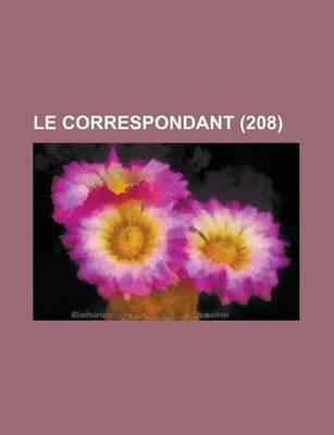 Book cover for Le Correspondant (208)