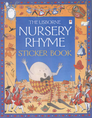 Book cover for Nursery Rhyme Sticker Book