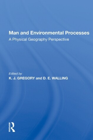 Cover of Man And Environmental Processes