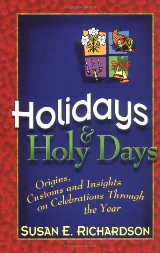 Book cover for Holidays & Holy Days