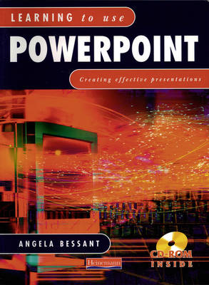 Book cover for Learning to Use Powerpoint Student Handbook with CD-ROM