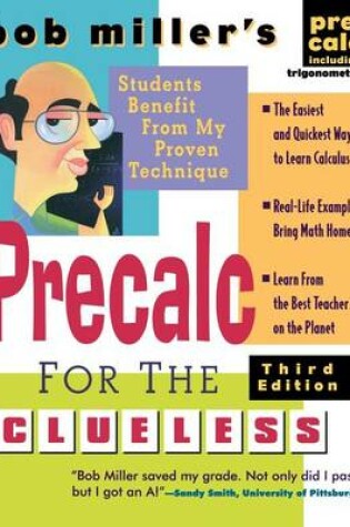 Cover of Bob Miller's Precalc for the Clueless