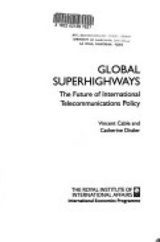 Cover of Global Superhighways