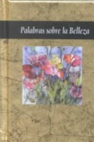 Cover of Palabras Sobre La Belleza