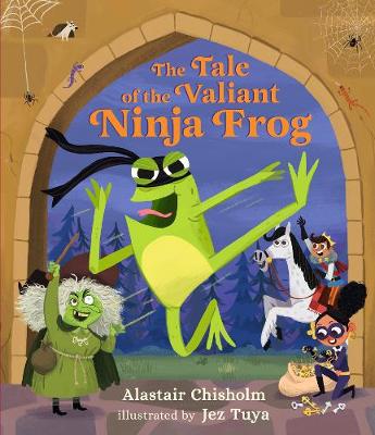 Book cover for The Tale of the Valiant Ninja Frog