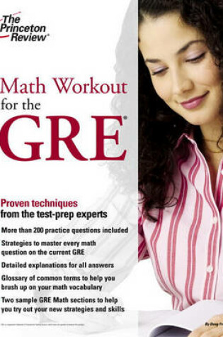 Cover of The Princeton Review: Math Workout for the GRE
