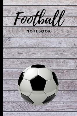 Book cover for Football Notebook