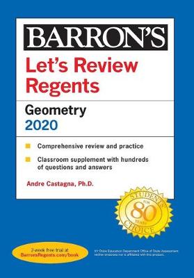 Book cover for Let's Review Regents: Geometry 2020