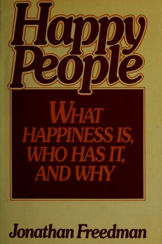 Cover of Happy People