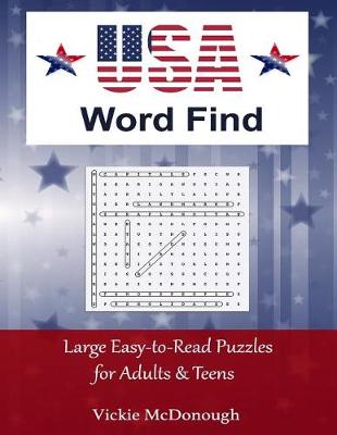 Book cover for USA Word Find
