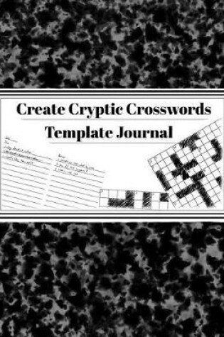 Cover of Create Cryptic Crosswords Template Journal