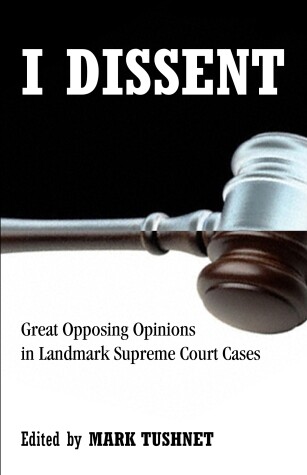 Book cover for I Dissent