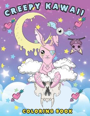 Cover of Creepy Kawaii Coloring book