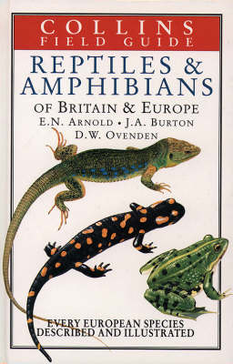 Book cover for Field Guide to the Reptiles and Amphibians of Britain and Europe