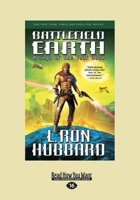 Book cover for Battlefield Earth (Large Print 16pt)