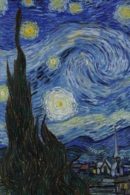 Book cover for The Starry Night by Vincent Van Gogh Journal