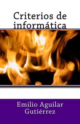 Book cover for Criterios de informatica