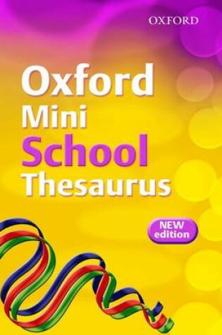 Cover of Oxford Mini School Thesaurus