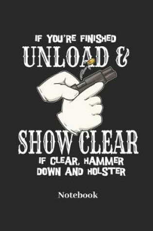 Cover of If You're Finished Unload & Show Clear If Clear, Hammer Down and Holster Notebook